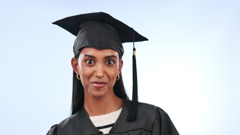 Frau,-Studentin-Und-Abschluss-Wow-Für-Diplom