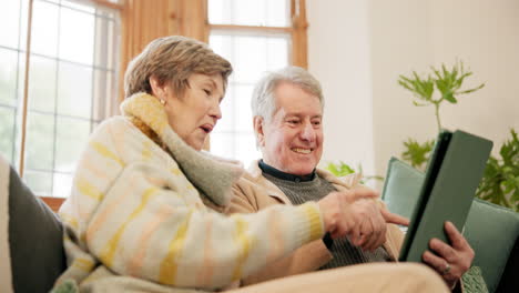 Home,-love-and-senior-couple-with-tablet