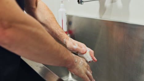 Arzt,-Händewaschen-Und-Seife-Durch-Peeling