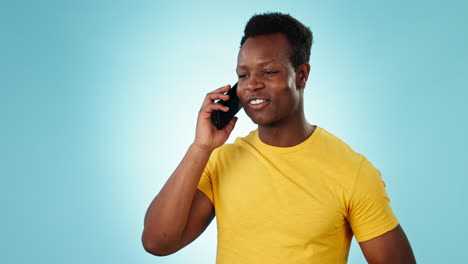 Man,-communication-and-smile-for-phone-call