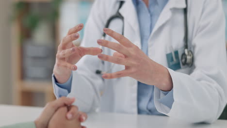 Hands,-healthcare-and-a-doctor-talking-to