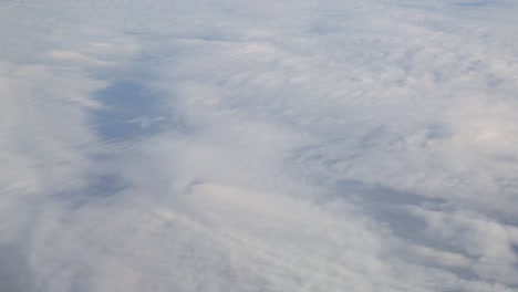 Sky-and-clouds-view-from-flight