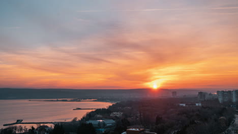 Sunset-over-in-Varna