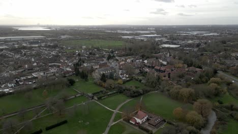 Waltham-Abbey-Essex-Aerial-4K-footage