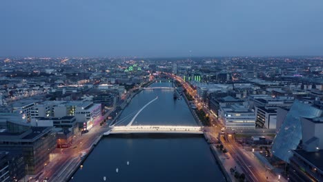 Spectacular-4K-aerial-footage,-Dublin-City
