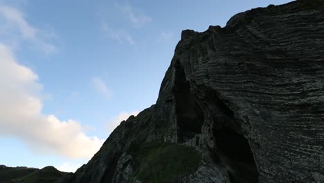 Zeitraffer-Der-Christlichen-Höhle-Auf-Der-Pitcairninsel