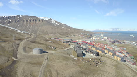 Stadt-Offenbaren---Longyearbyen