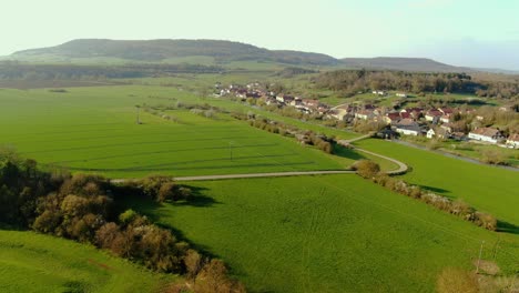 Aerial-view-of-the-Town-in-the-Farm
