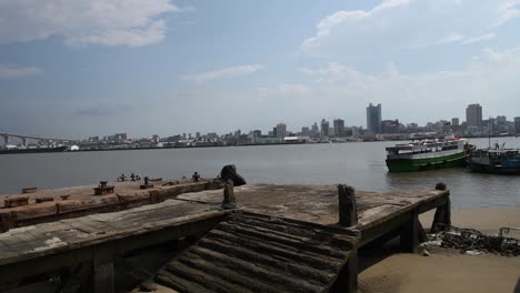 Mosambik,-Maputo-Neue-Brücke