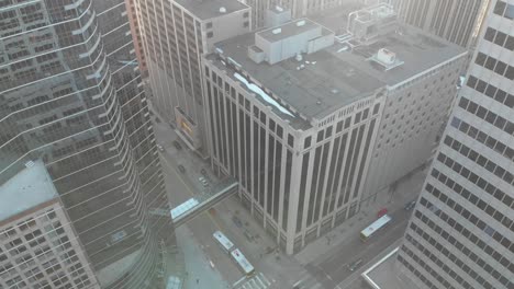 aerial-and-cinematic-footage-of-buildings-in-downtown-Minneapolis,-city