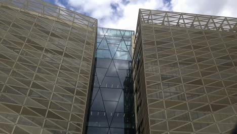 Panning-shot-Anglo-Irish-banks-front-the-entrance-in-Dublin-city