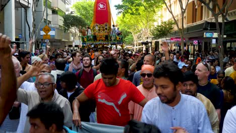 Ratha-yatra,-Fest-Der-Streitwagen-In-Brisbane-2018