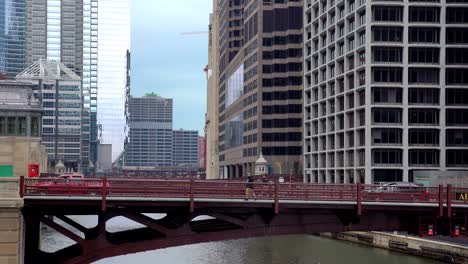 Vistas-Desde-La-Vida-Cotidiana-En-El-Loop,-Chicago