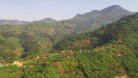 Vista-De-La-Ladera-Y-El-Valle-En-Ruanda-Fuera-De-Kigali