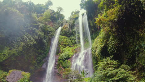 Mega-waterfall-in-northern-Bali-slow-motion