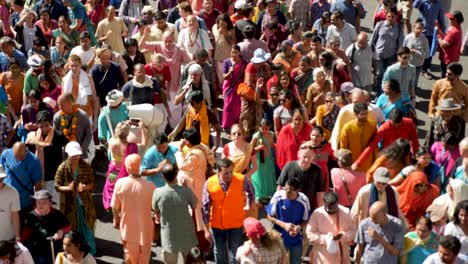 Ratha-yatra,-Fest-Der-Streitwagen-In-Brisbane-2018