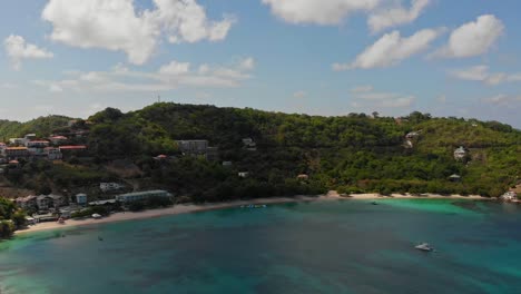 Amazing-aerial-of-mourne-rouge-beach-on-the-spice-island-of-Grenada