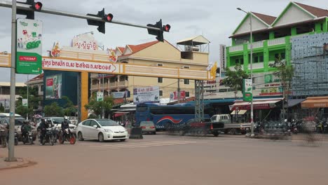 Timelapse-Del-Tráfico-En-Hora-Punta-En-Siem-Reap