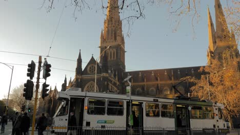 St-Patricks-Kathedrale,-Melbourne,-Australien-St-Patricks-Kathedrale-Architektur-Melbourne-Historische-Kirche