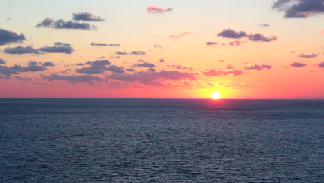 Sunset-over-the-sea-horizon