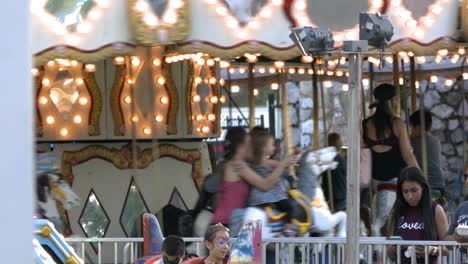 Familien-Genießen-Einen-Tag-Auf-Der-El-Dorado-County-Fair-In-Placerville,-Kalifornien