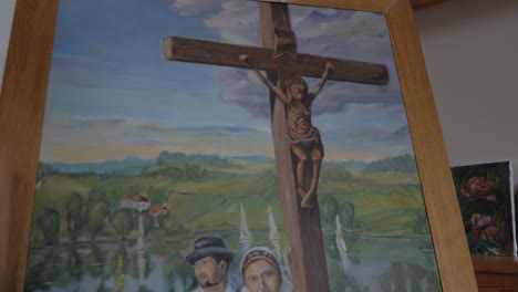 Beautiful-Polish-art-painting-representing-faith---Swornegacie-Northern-Poland