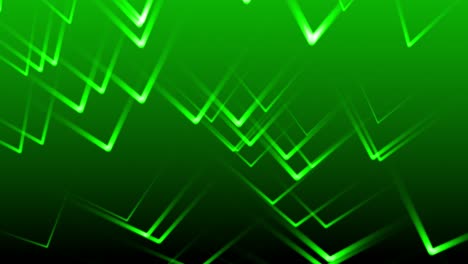 Abstract-animation-of-glowing-and-nested-triangle-shapes-on-a-gradient-background