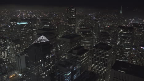 Luftaufnahme-Einer-Stadt-Bei-Nacht