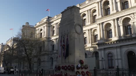 The-Cenotaph-With-Remembrance-Wreaths.-Locked-Off