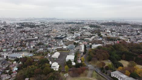 Skyline-Luftaufnahme-In-Yokohama