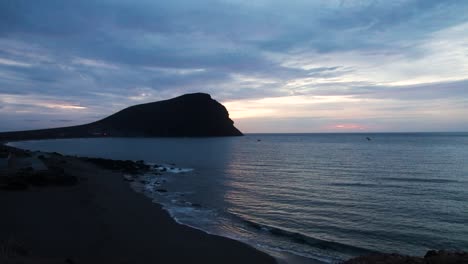 Beautiful-Sunrise-Timelapse-at-Mount-Roja,-Tenerife