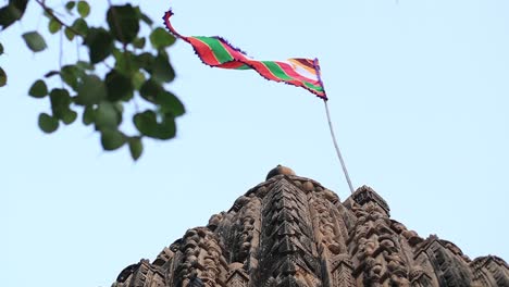 Alter-Indischer-Tempel,-Wahrzeichen-Der-Indischen-Architektur,-Traditioneller-Religiöser-Hindu-Tempel,-Vintage-Stil,-Mumbai,-Bangalore,-Ahmedabad,-22