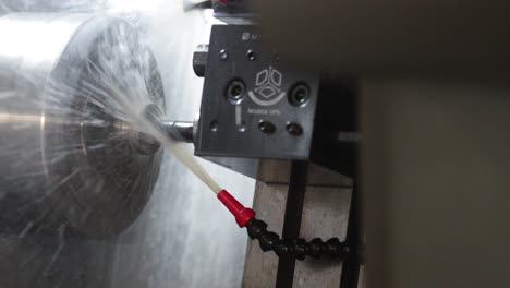 industrial-safety-first-concept,-Groove-milling-VMC-machine