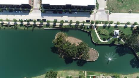 This-is-an-aerial-video-of-the-River-Walk-in-Flower-Mound-Texas