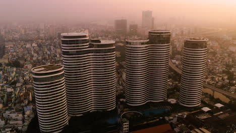 Part-twelve-Aerial-Urban-sunrise-in-SE-Asia-with-an-extreme-air-pollution-level