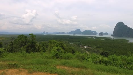 Vista-De-La-Bahía-De-Phang-Nga-Desde-El-Mirador-En-Tailandia