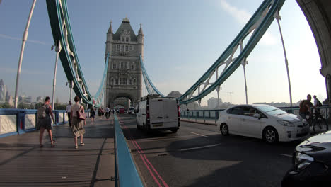 Londres,-Inglaterra,-Circa:-Puente-De-La-Torre-En-Londres,-Reino-Unido