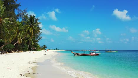 Strandhintergrund-Der-Tropischen-Insel