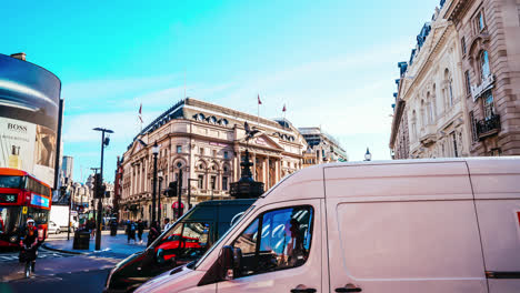 London-England,-Circa:-Zeitraffer-einkaufsviertel-Am-Piccadilly-Circus-In-London,-England