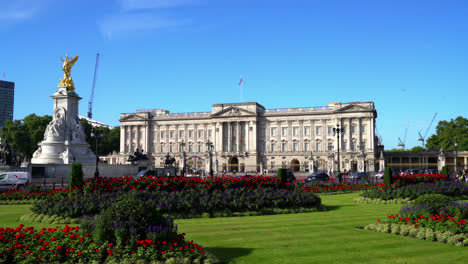 London-England,-Circa:-Stadt-London-Mit-Buckingham-Palace-Im-Vereinigten-Königreich