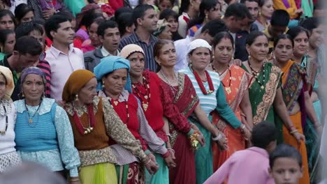 Indische-Menge-Beim-Indischen-Religiösen-Fest---Fair