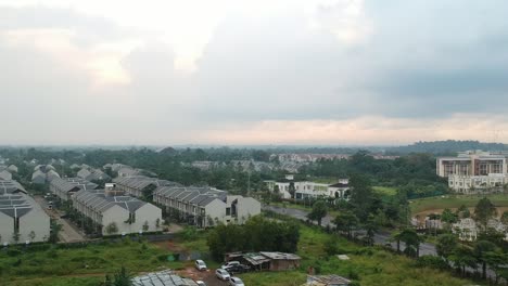 Cluster-of-quarter-houses-at-Serpong-Jakarta-aerial