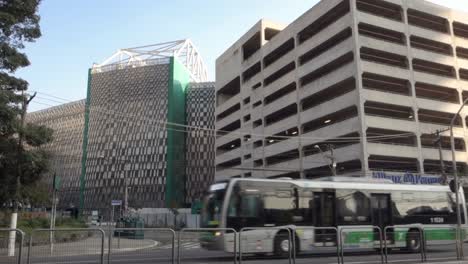 facade-of-the-Allianz-arena,-house-of-concerts-and-soccer-matches-belonging-to-Palmeiras-club