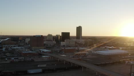 Amarillo-Texas-Skyline-Stadtantenne