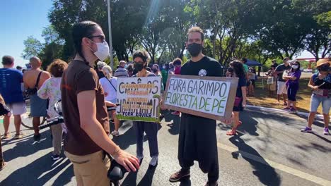 Bilder-Der-Protestschilder-Beim-Protest-Gegen-Die-Goldmorde-Von-Amazon-An-Einem-Britischen-Journalisten-Und-Einem-Brasilianischen-Indigenisten