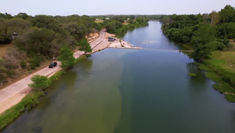 Luftaufnahmen-Des-Blanco-River-In-Blanco-Texas