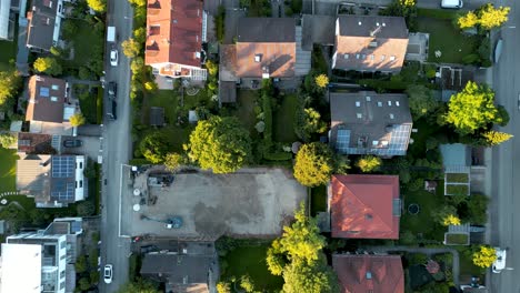 Birdseye-aerial-view-suburban-munich