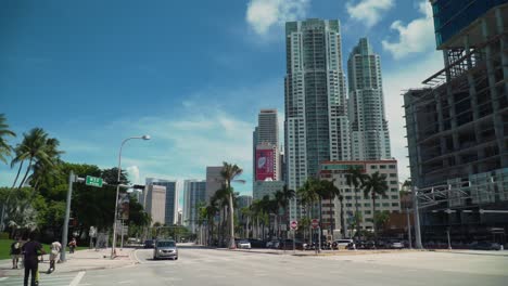 Moderne-Architektur-In-Der-Innenstadt-Von-Miami-Im-Bezirk-Biscayne---Miami,-Florida