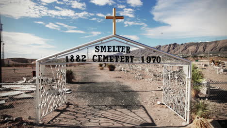 An-old-cemetery-gate-in-the-El-Paso-Desert---1882-1970