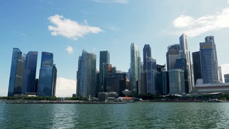 Panoramic-view-of-large-buildings-of-the-business-center-in-Singapore